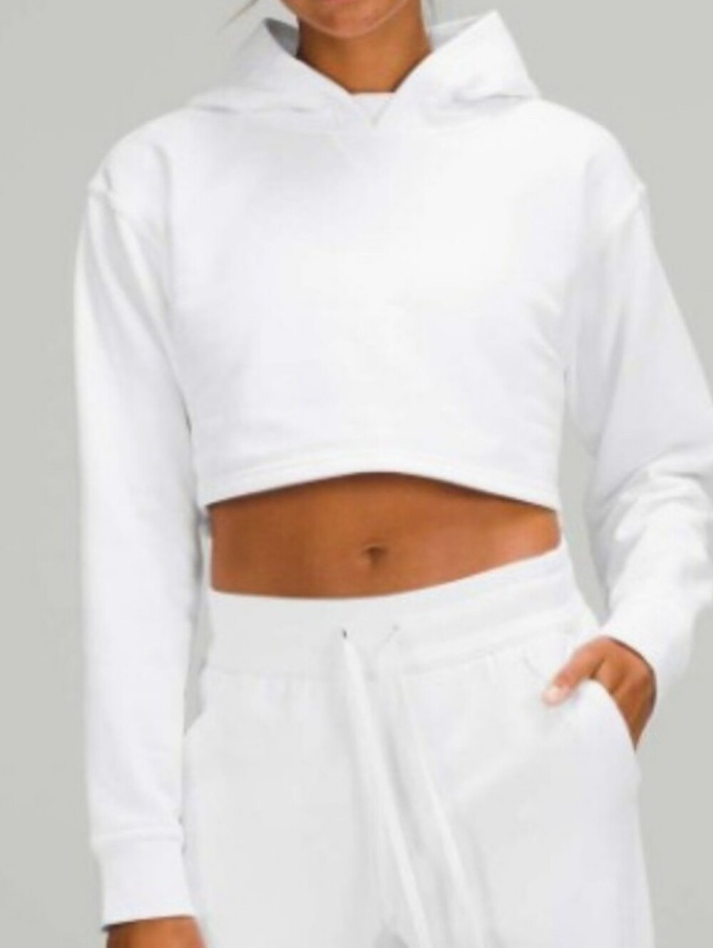 Lululemon All Yours Cropped Hioodie